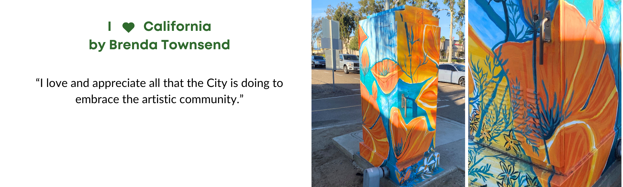 I heart California by Brenda Townsend