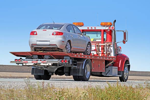 Car Being Towed