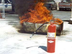 Fire Extinguishers and Fire