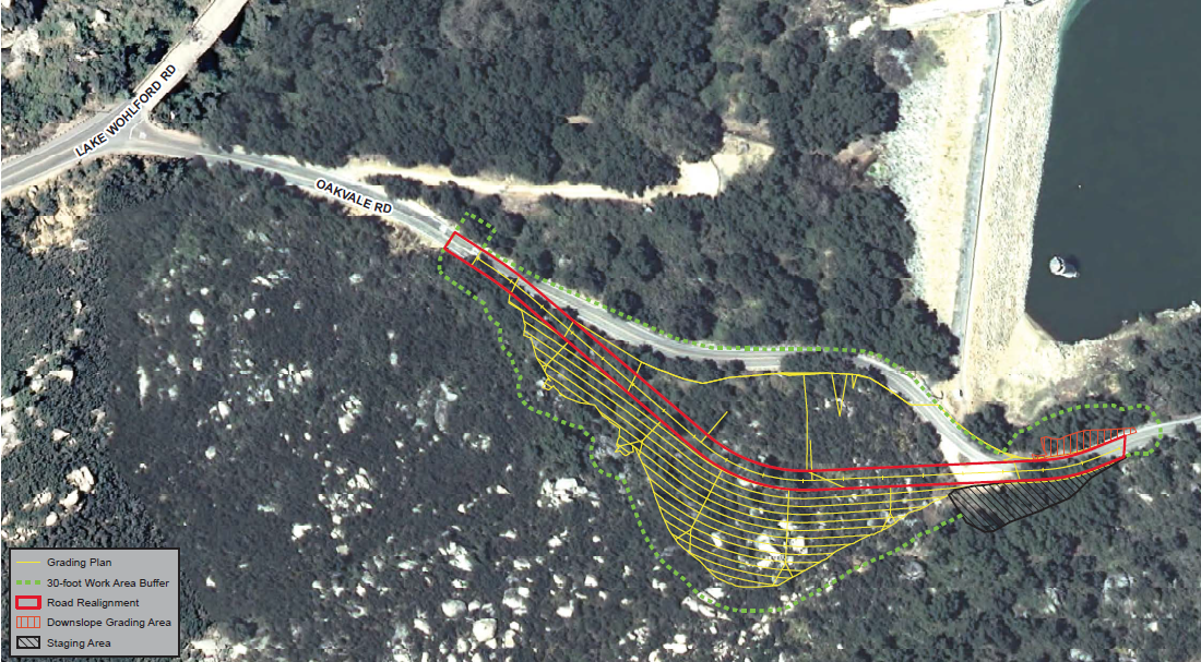 Oakvale Road Realignment (ORR) Project Map
